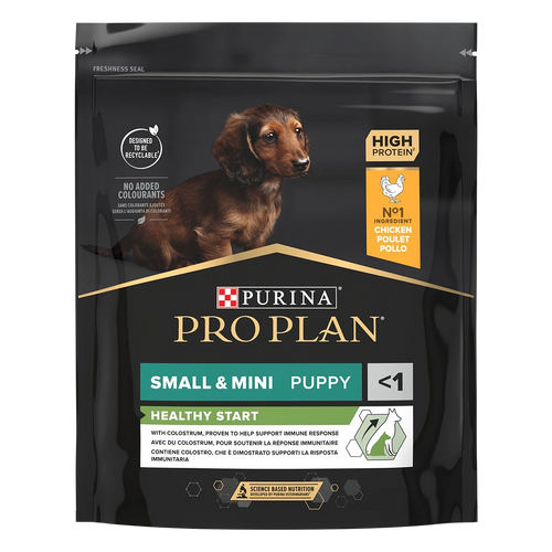 Purina Pro Plan Small & Mini Puppy Healthy Start – Суха храна за кученца