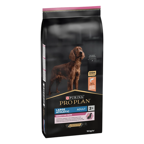 Purina Pro Plan Large Athletic Adult Sensitive Skin – Суха храна за кучета