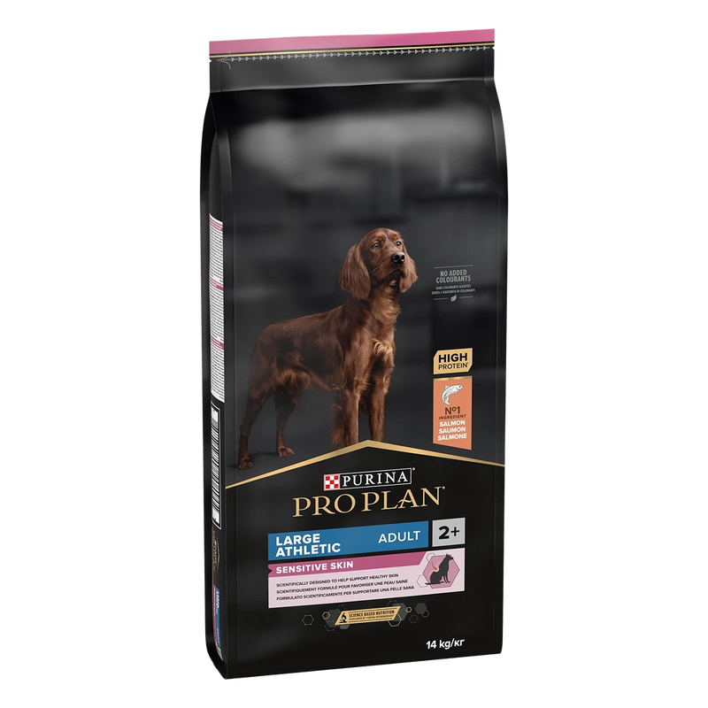 Purina Pro Plan Large Athletic Adult Sensitive Skin – Суха храна за кучета