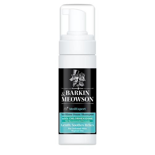Barkin & Meowson MedExpert Chlorhexidine – Сух шампоан-пяна за кучета и котки