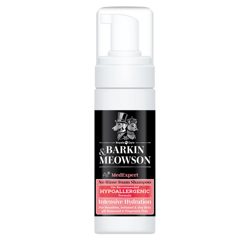 Barkin & Meowson MedExpert Hypoallergenic – Сух шампоан-пяна за кучета и котки