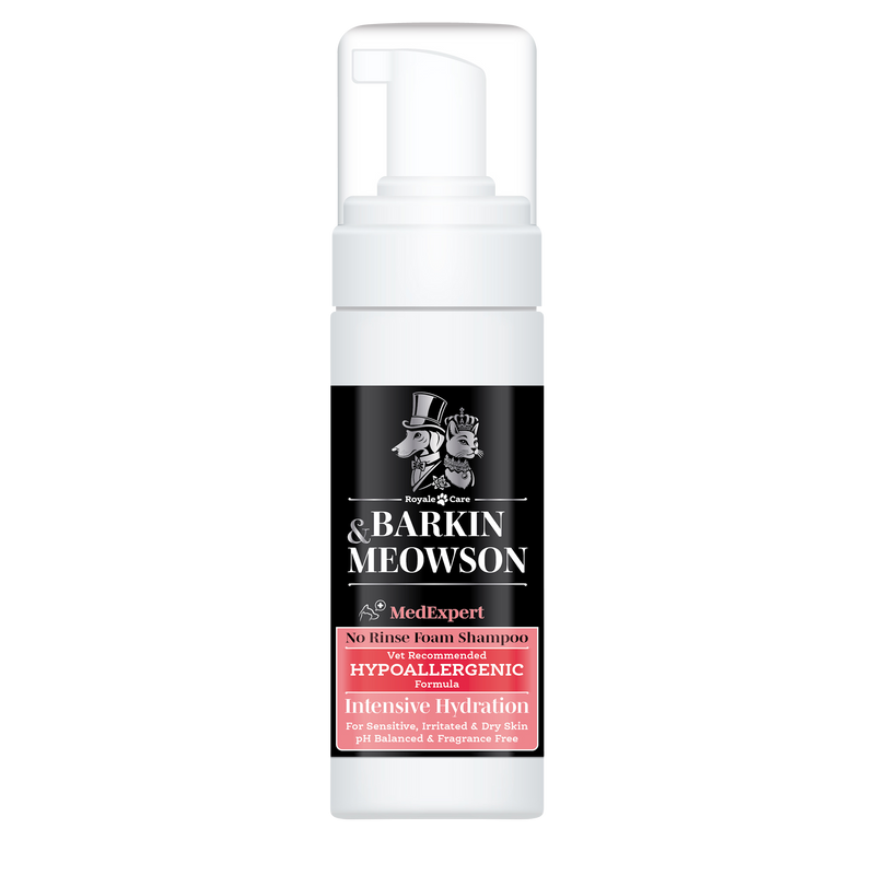 Barkin & Meowson MedExpert Hypoallergenic – Сух шампоан-пяна за кучета и котки