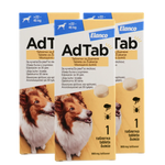 AdTab – Дъвчащи таблетки за кучета 22–45 кг