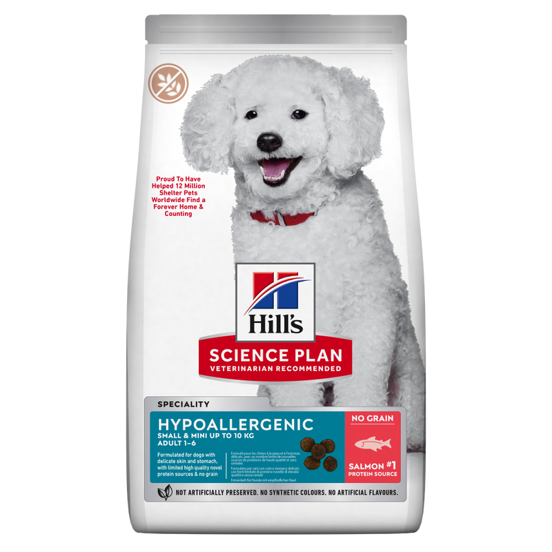 Hill's Science Plan Canine Adult Hypoallergenic Small & Mini Chicken – Суха храна за кучета
