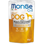 Monge Grill Adult Dog Chunkies rich in Chicken and Turkey