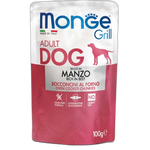 Monge Grill Adult Dog Chunkies rich in Beef