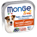 Monge Fruit Paté and Chunkies with Turkey and Blueberry