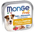 Monge Fruit Paté and Chunkies with Chicken and Raspberry
