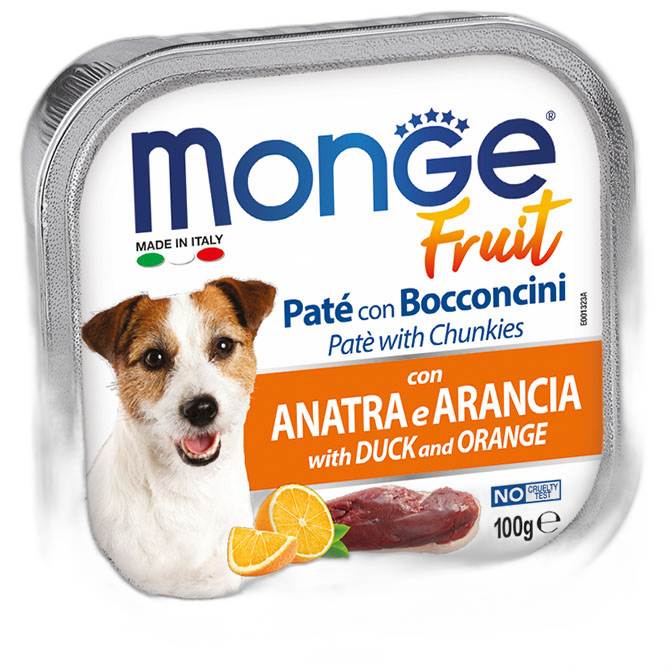 Monge Fruit Paté and Chunkies with Duck and Orange