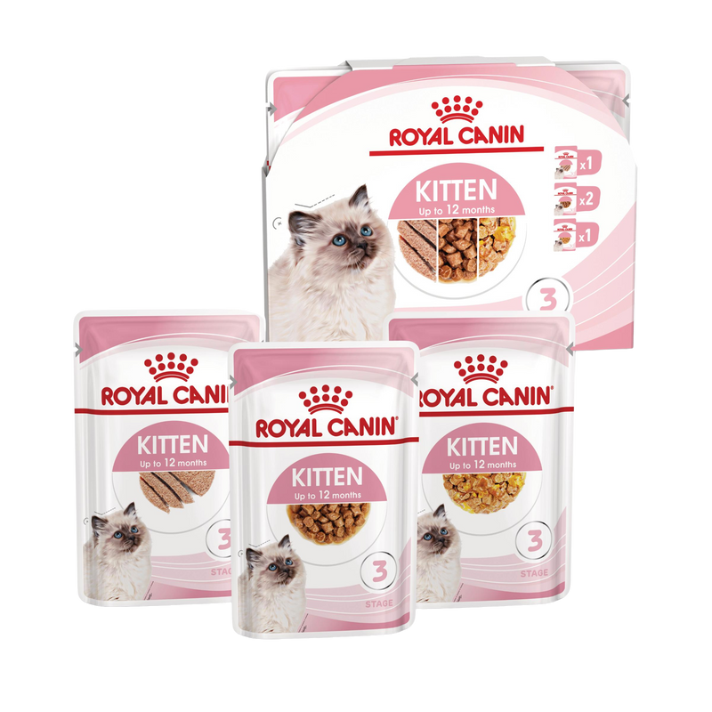 Royal Canin Kitten Multipack – Мокра храна за котенца