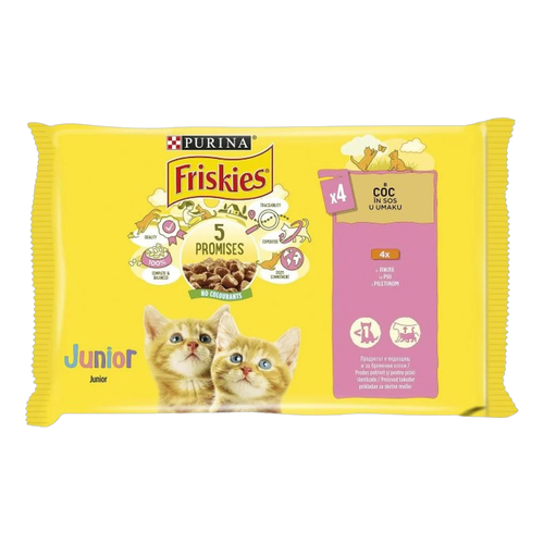 Purina Friskies Junior Multipack – Пауч за котенца
