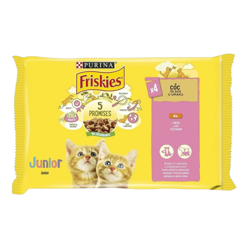 Purina Friskies Junior Multipack – Пауч за котенца