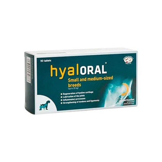 Hyaloral - таблетки за стави за кучета и котки