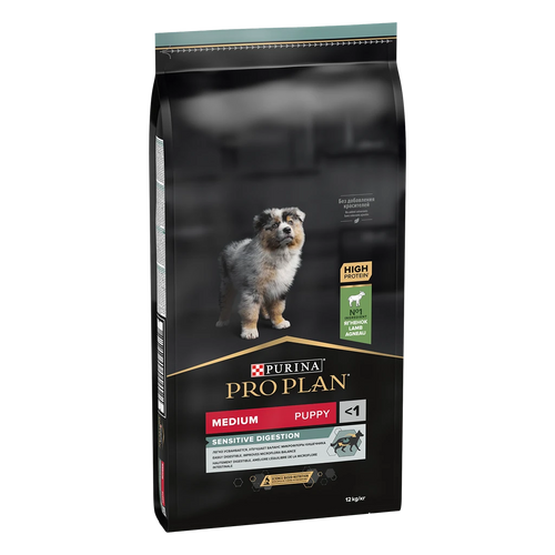 Purina Pro Plan Medium Puppy Sensitive Digestion – Суха храна за кученца