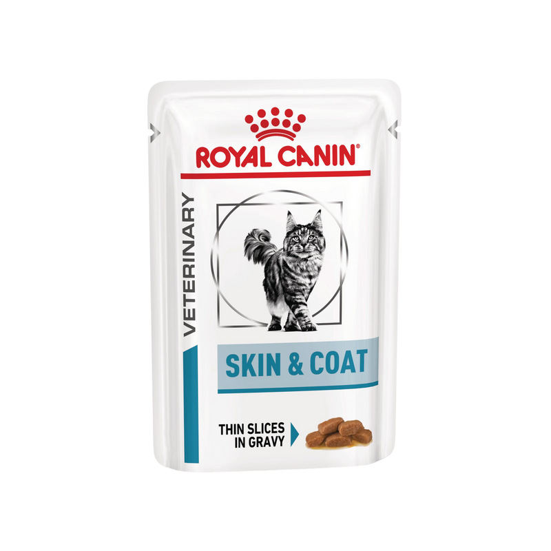 Royal Canin Veterinary Skin & Coat Cat – Пауч за котки