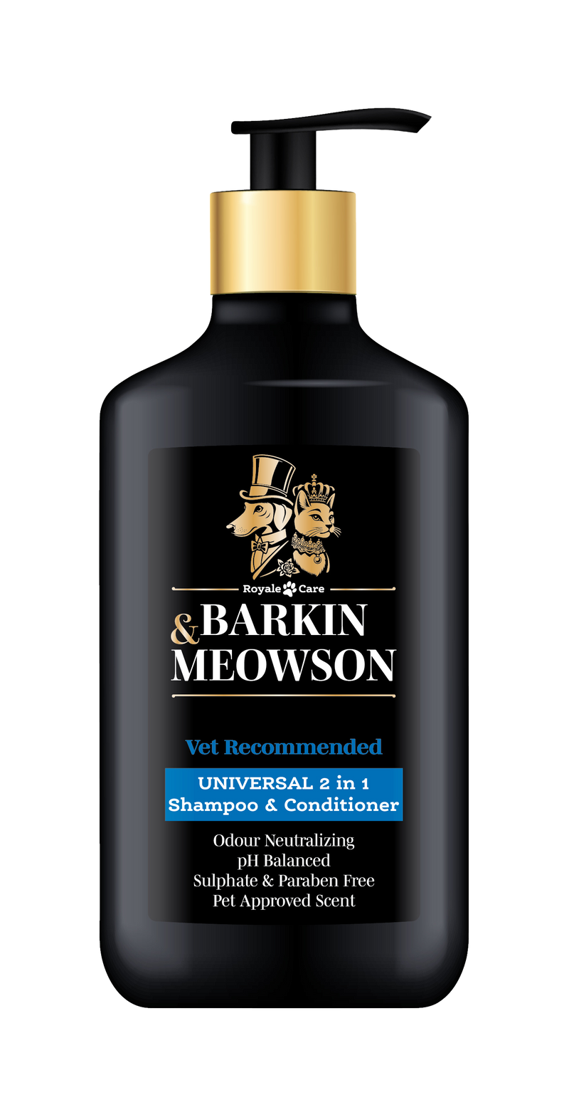 Barkin & Meowson – Универсален шампоан и балсам 2-в-1 за кучета и котки