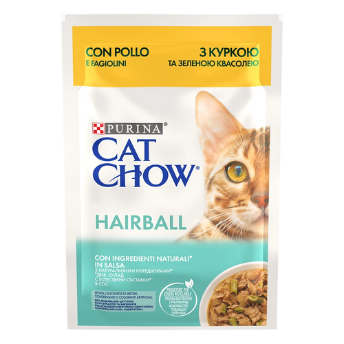 Purina Cat Chow Hairball Control – Пауч за котки