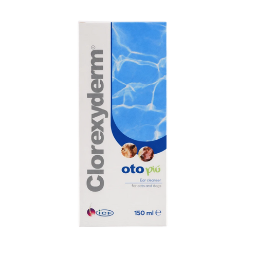 Clorexyderm OTO PIU - почистващ разтвор за уши