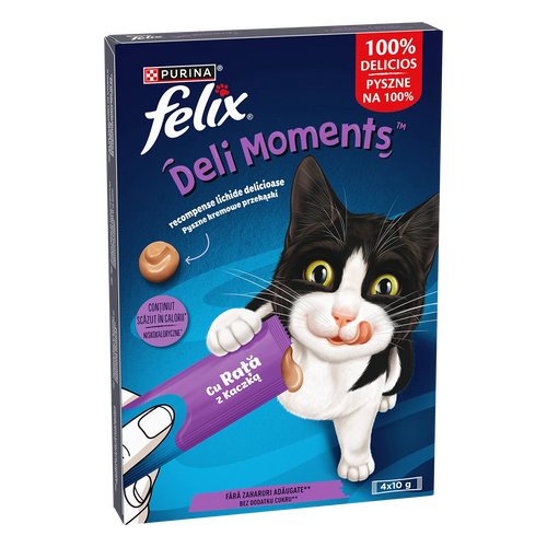 Purina Felix Deli Moments – Кремообразно лакомство за котки