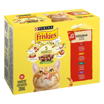Purina Friskies – Мултиопаковка пауч за котки