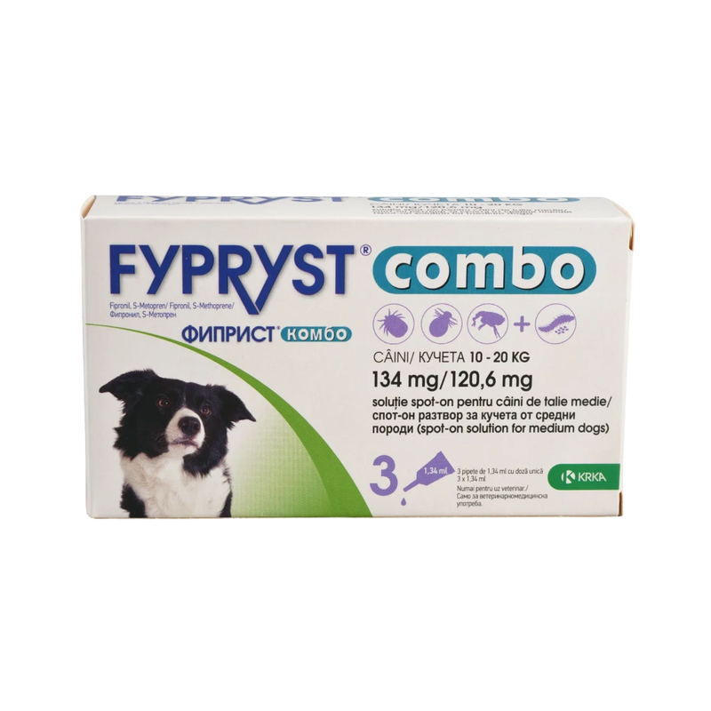 KRKA - Fyprist Combo за кучета