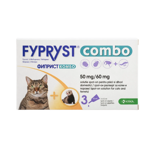 KRKA - Fyprist Combo за котки