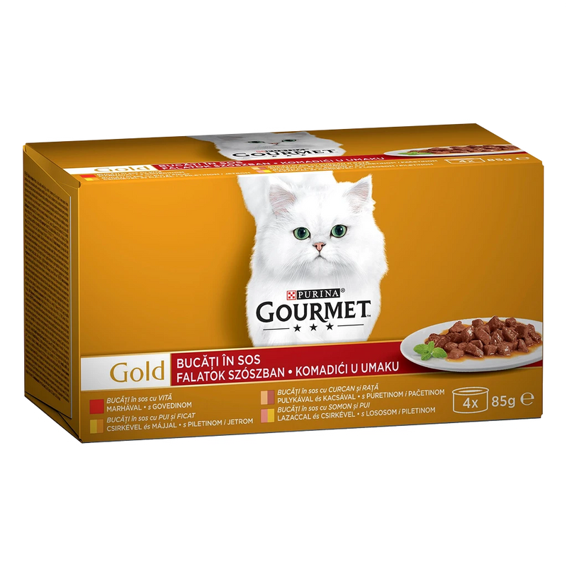 Purina Gourmet Gold – Мултиопаковка за котки