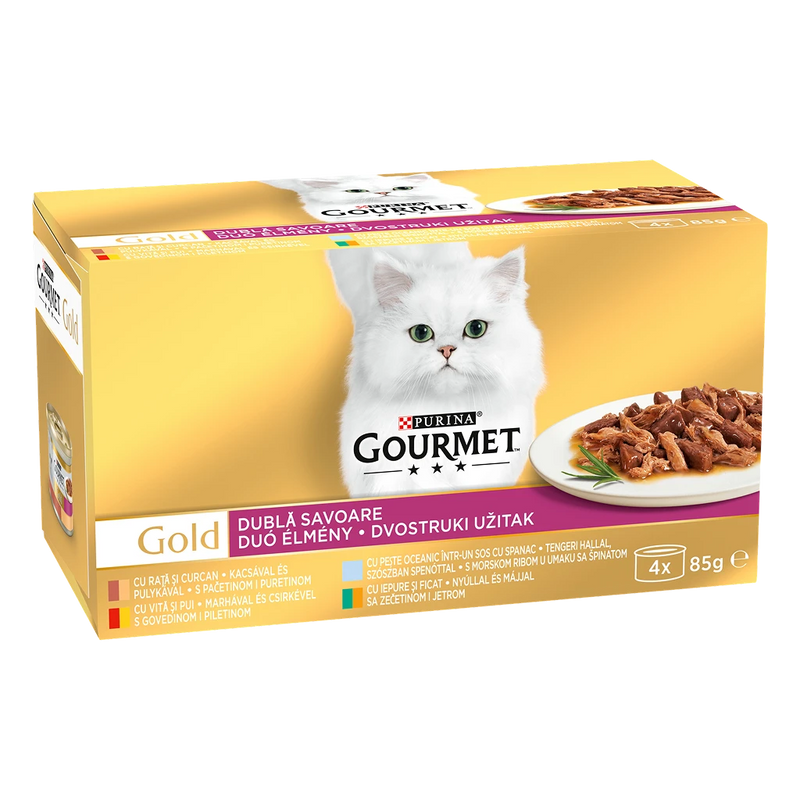 Purina Gourmet Gold – Мултиопаковка за котки