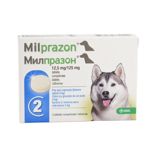 KRKA - Milprazon таблетки за кучета