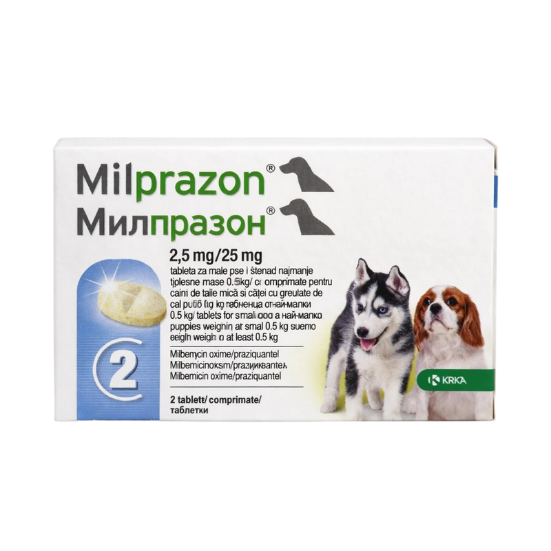 KRKA - Milprazon таблетки за кучета