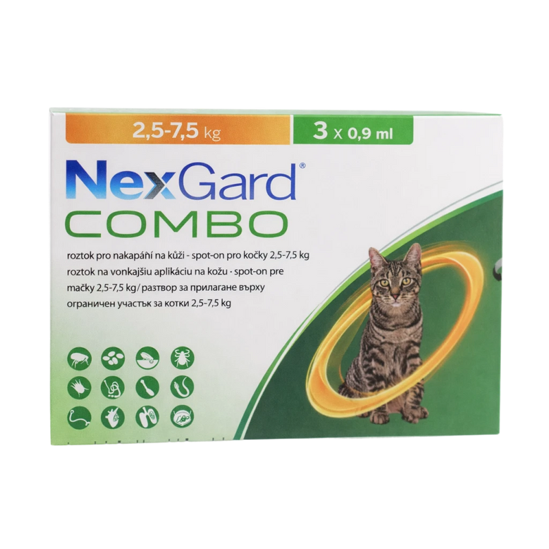 NexGard Combo за котки - 3 пипети