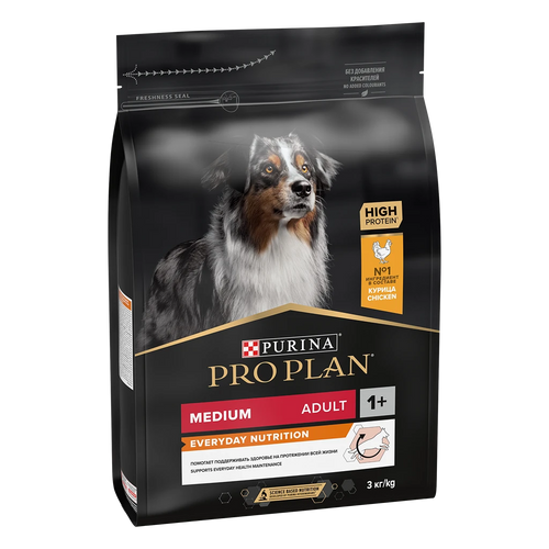 Purina Pro Plan Medium Adult Everyday Nutrition – Суха храна за кучета