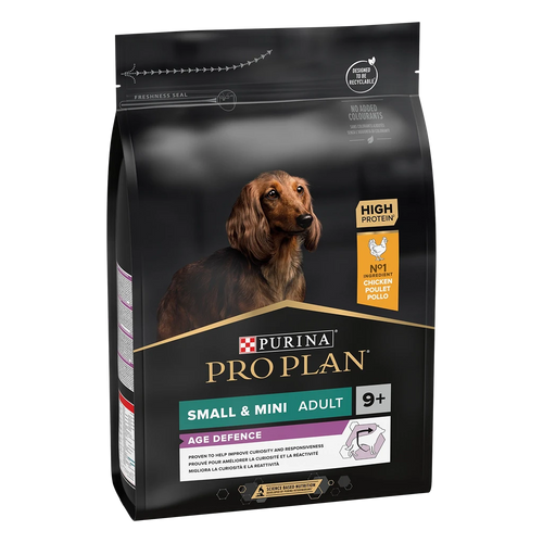 Purina Pro Plan Small & Mini Adult 9+ Age Defence – Суха храна за кучета