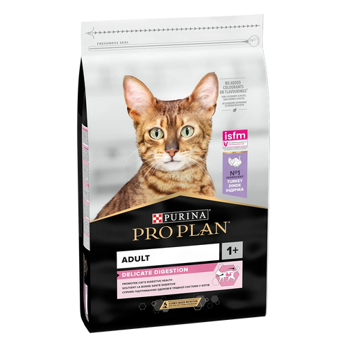 Purina Pro Plan Delicate Digestion Adult Cat Turkey – Суха храна за котки