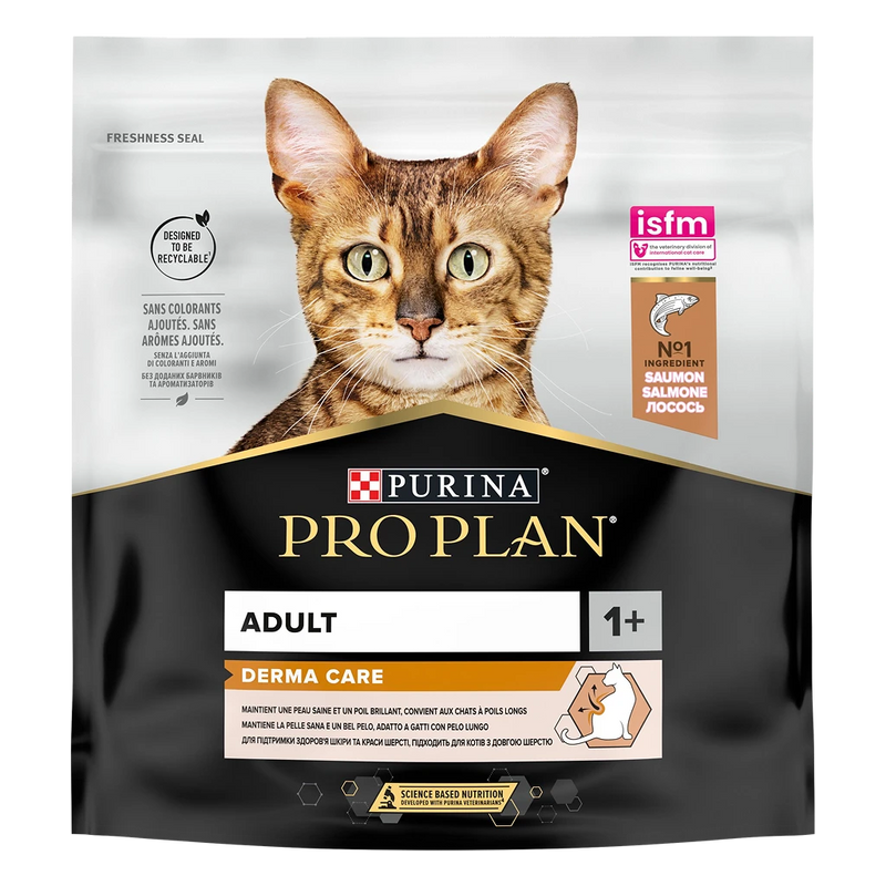 Purina Pro Plan Derma Care – Суха храна за котки