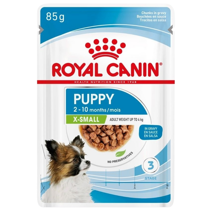 Royal Canin XS Puppy – Пауч за растящи кученца