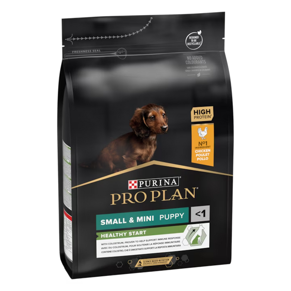Purina Pro Plan Dog Small & Mini Puppy Healthy Start – Суха храна за кученца