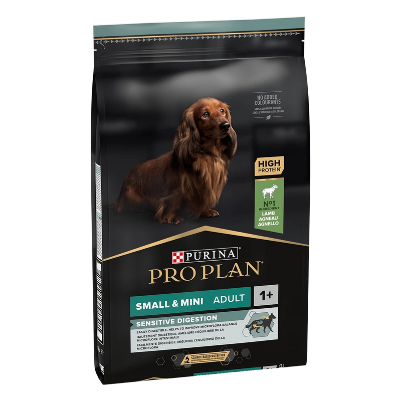 Purina Pro Plan Dog Small & Mini Adult Sensitive Digestion – Суха храна за кучета