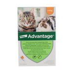 Advantage – Spot-On противопаразитни 4 пипети за котки до 4 кг