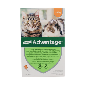 Advantage – Spot-On противопаразитни пипети за котки