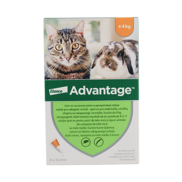 Advantage – Spot-On противопаразитни пипети за котки