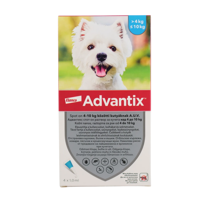 Advantix – Spot-On противопаразитни пипети за кучета