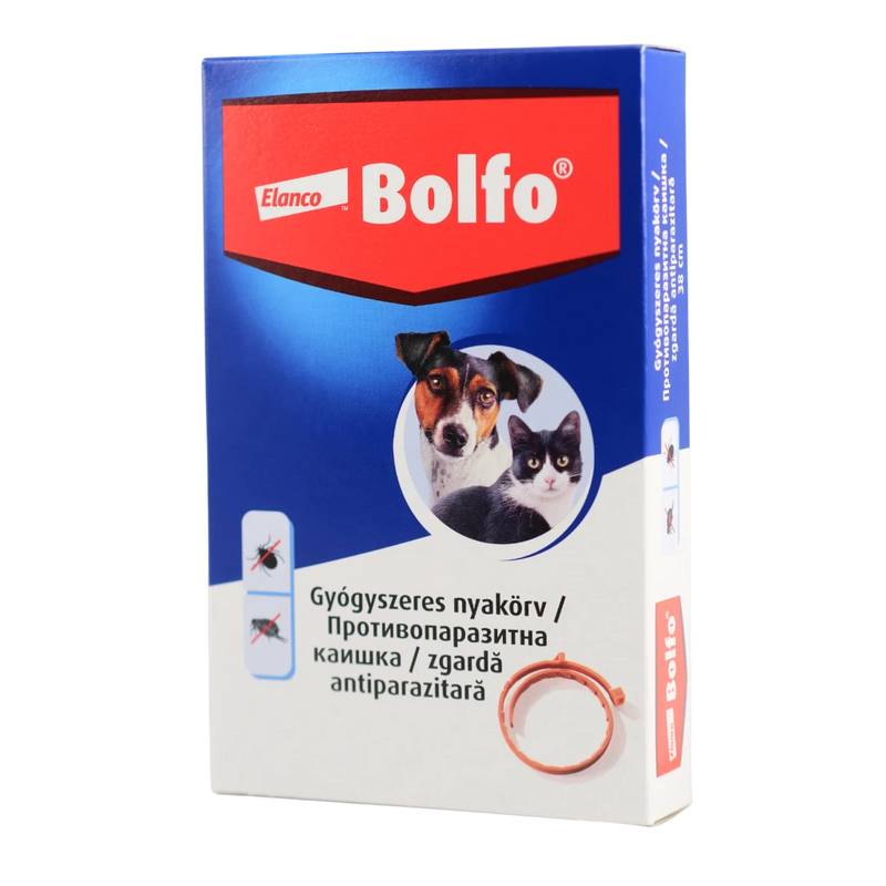 Bolfo – Противопаразитна каишка 38 см (кучета и котки)