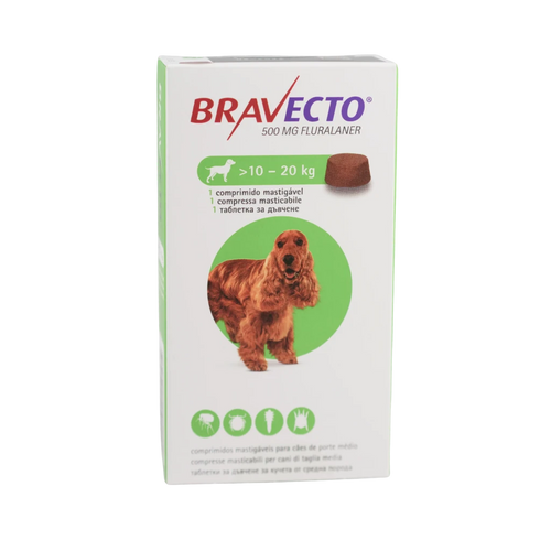 MSD - Bravecto таблетки за кучета 10–20 кг
