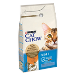 Purina Cat Chow 3in1 with Naturium Turkey – Суха храна за котки