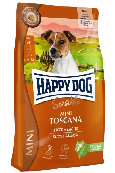 Happy Dog Mini Toscana – храна за дребни кучета до 10 кг