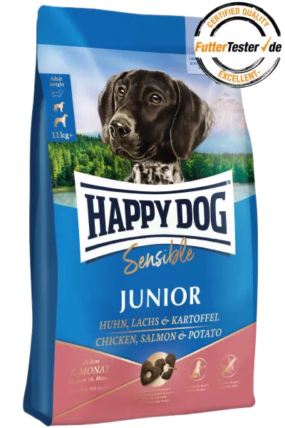 Happy Dog Junior Salmon & Potato – храна за млади кучета