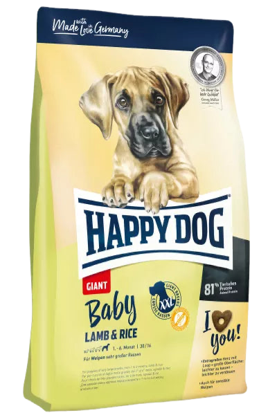 Happy Dog Baby Giant Lamb & Rice – храна за кученца
