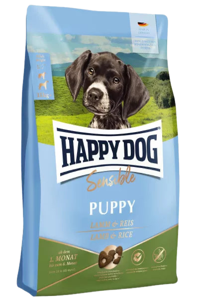 Happy Dog Sensible Puppy Lamb & Rice – храна за кученца