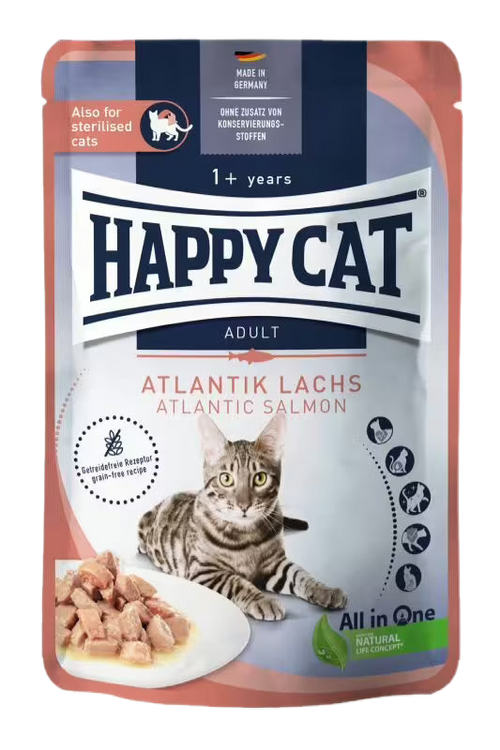 Happy Cat Culinary Salmon - пауч за котки